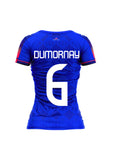 6 D. AUTHENTIC WOMEN'S HAITI NATIONAL SOCCER TEAM JERSEY BLUE