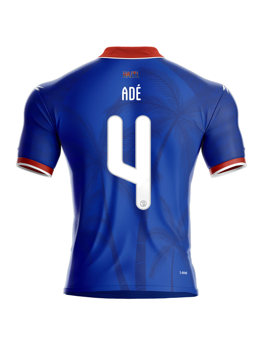 4 ADE 2026 Men's Authentic Haiti National Soccer Team Jersey Blue