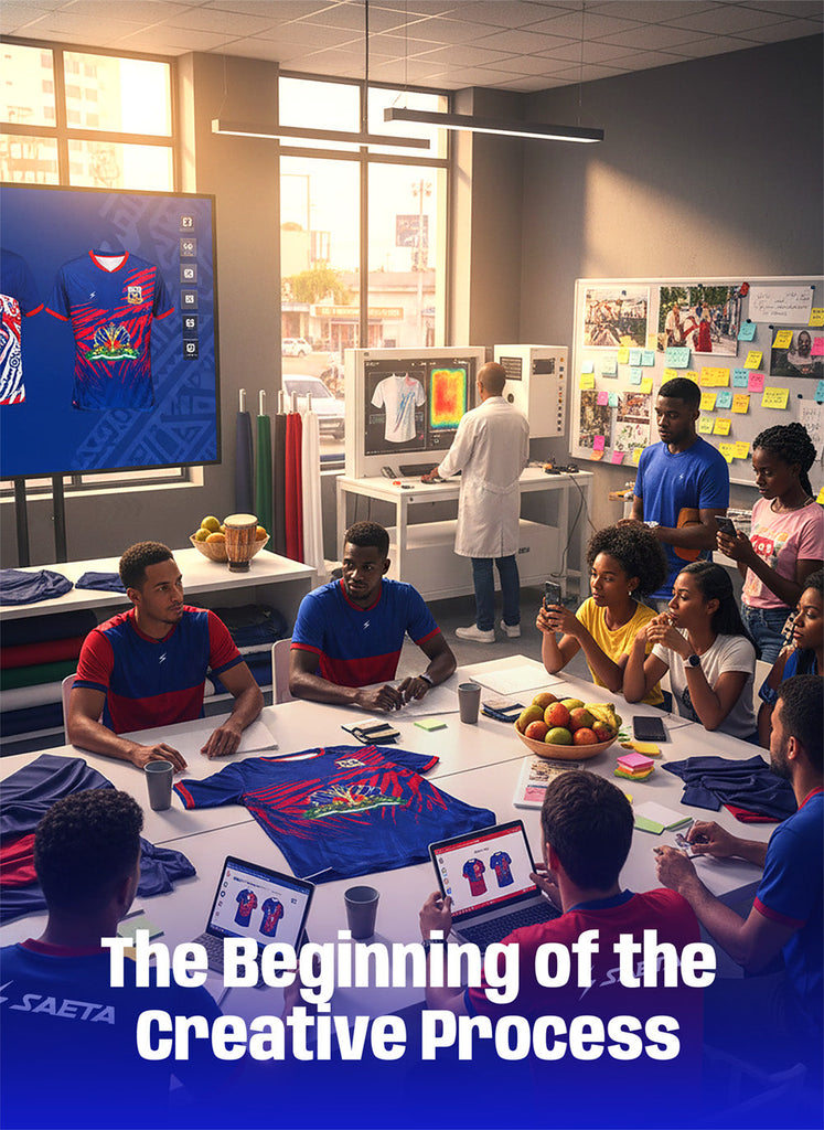 Haiti on the Road to the 2026 World Cup: The Beginning of the Creative Process for Its Future Kit with SAETA