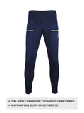 Preorder - Oxigeno Step Navy Pants