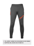 Preorder - Invictus Step Dark Gray and Orange Pants