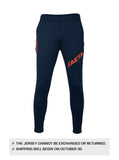 Preorder - Invictus Step Navy and Orange Pants