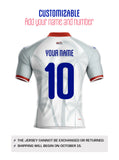 PRE-ORDER 2026 Men's Authentic Haiti National Soccer Team Jersey White Customizable