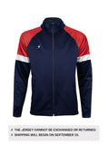 Preorder - Kairo Dual Navy, White and Red Jacket
