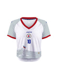 PRE-ORDER 2026 Women's Fans Haiti National Soccer Team Oversize White Customizable