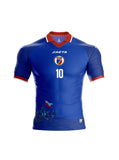 PRE-ORDER 2026 Men's Authentic Haiti National Soccer Team Jersey Blue Customizable