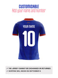 PRE-ORDER 2026 Haiti National Soccer Team Kids Fans Jersey blue Customizable