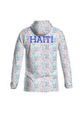 PRE-ORDER 2026 Hotel Haiti National Soccer Team Windbreaker Jacket White