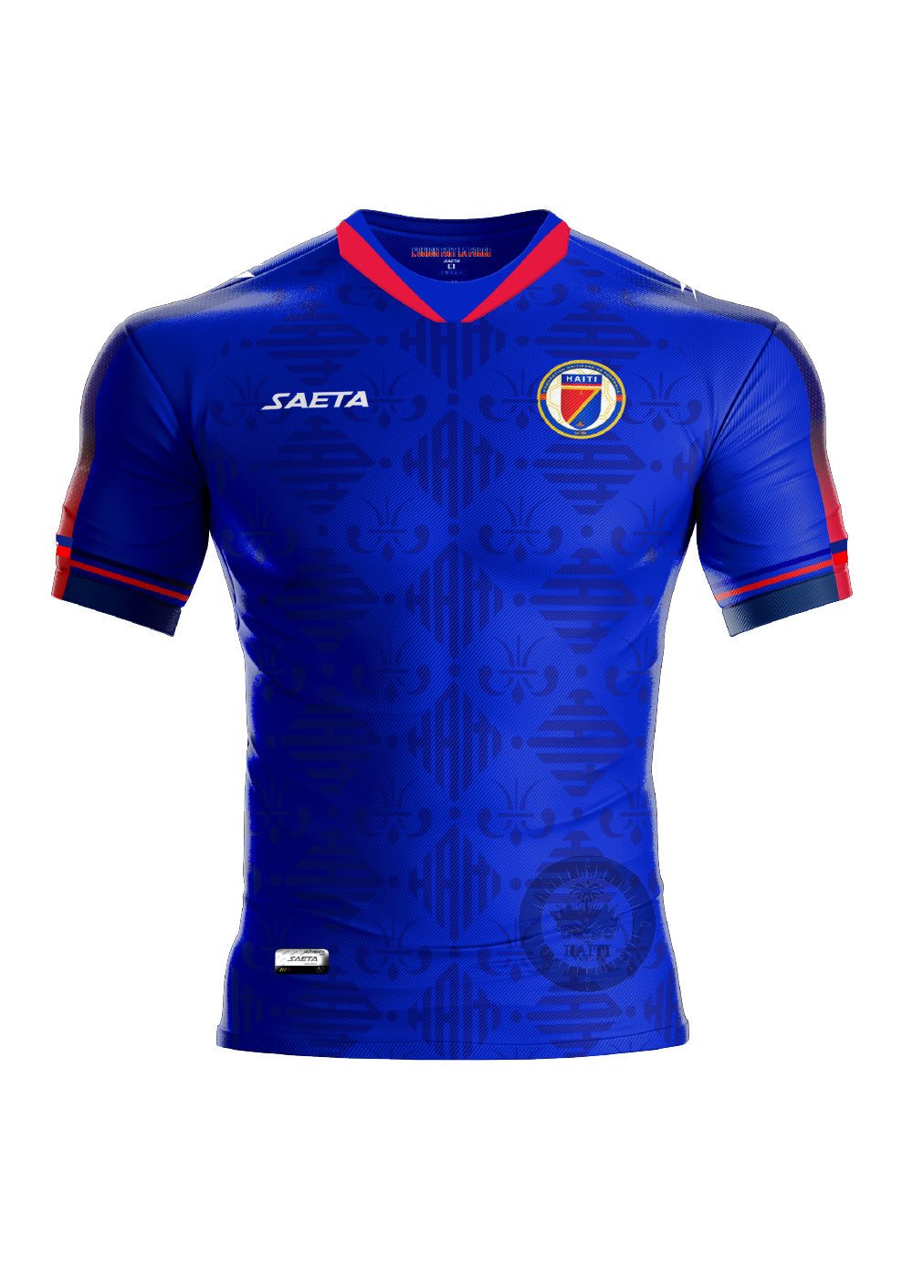 2023 Men's Authentic Haiti National Soccer Team Jersey Blue