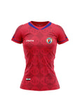 Women's Authentic Haiti National Soccer Team Jersey Red