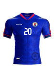 PRESALE Nº20 P. Authentic Haiti National Soccer Team Jersey Blue