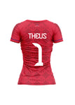 PRESALE Nº 1 T. Authentic Women's Haiti National Soccer Team Jersey Red