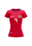 PRESALE Nº 4 A. Authentic Women's Haiti National Soccer Team Jersey Red