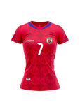 PRESALE Nº 7 A. Authentic Women's Haiti National Soccer Team Jersey Red