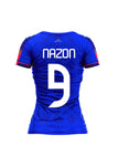 PRESALE Nº 9 N. Authentic Women's Haiti National Soccer Team Jersey Blue