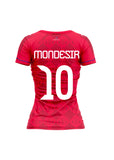 PRESALE Nº 10 M. Authentic Women's Haiti National Soccer Team Jersey Red