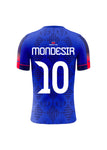 10 M. Men's Haiti Soccer Team Fans Jersey Blue