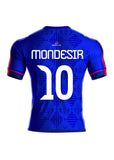 PRESALE Nº 10 M. Authentic Haiti  National Soccer Team Jersey Blue
