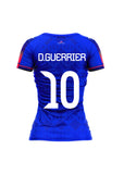 PRESALE Nº 10 D.G. Authentic Women's Haiti National Soccer Team Jersey Blue