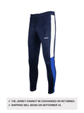 Preorder - Kairo Dual Navy, White and Royal Blue Pants
