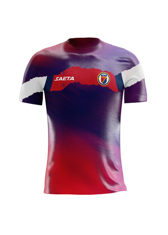 PRE SALE Men's Haiti Soccer Team Fans Jersey Red 2025