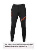 Preorder - Invictus Step Black and Orange Pants