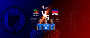 Saeta Men's Official Haiti National Soccer Team Jersey Blue