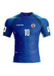 10 B. Authentic Haiti  National Soccer Team Jersey Blue - 2025 Edition