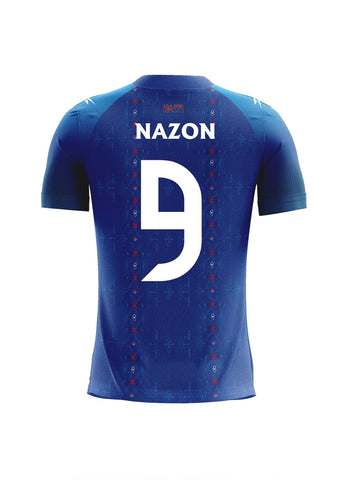 Nº 9 N. Men's Haiti Soccer Team Fans Jersey Blue – 2025 Edition