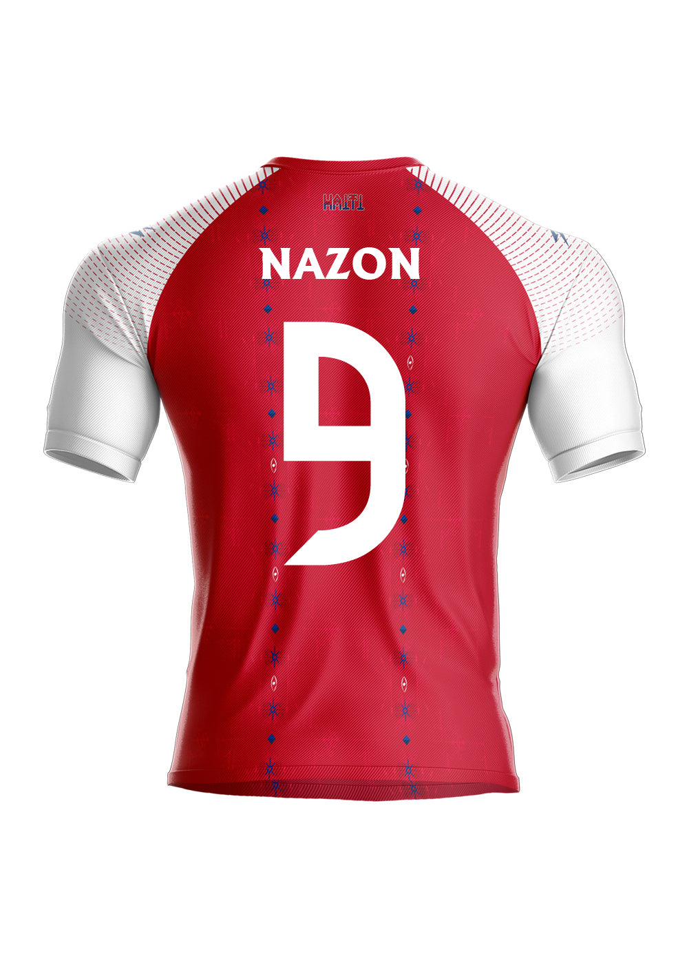 9 N. Authentic Haiti  National Soccer Team Jersey Red - 2025 Edition