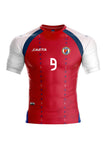 9 N. Authentic Haiti  National Soccer Team Jersey Red - 2025 Edition