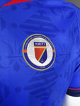 PRESALE Nº 9 N. Authentic Haiti National Soccer Team Jersey Blue