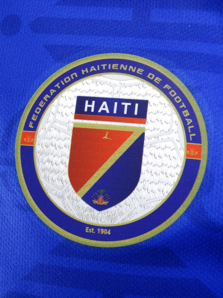 Men's Authentic Haiti National Soccer Team Jersey Blue – SaetaUSA