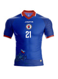 21 C. 2026 Men's Authentic Haiti National Soccer Team Jersey Blue