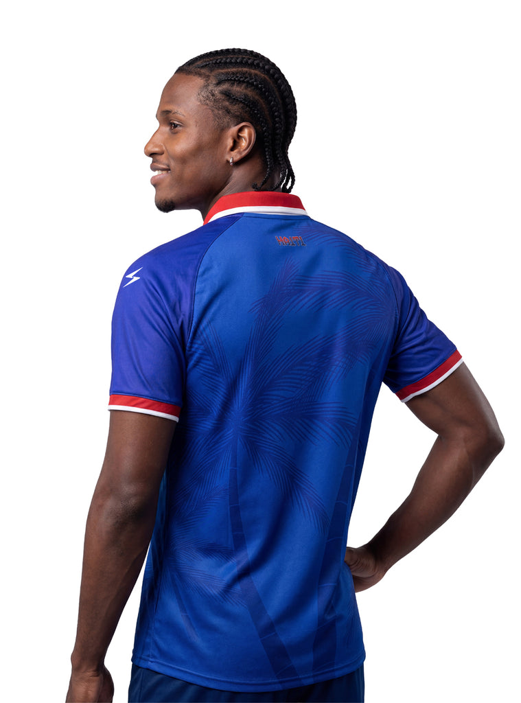 2026 Men's Haiti Soccer Team Fans Jersey Blue – SaetaUSA