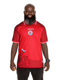 2026 Men's Authentic Haiti National Soccer Team Jersey Red