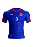 PRESALE Nº 3 D. Authentic Haiti  National Soccer Team Jersey Blue