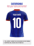 PRE-ORDER 2026 Men's Fans Haiti National Soccer Team Jersey Blue Customizable