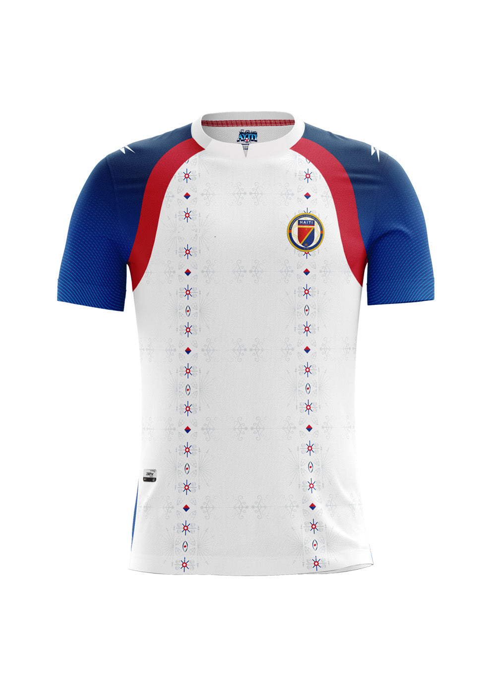 2025 Men's Haiti Soccer Team Fans Jersey White