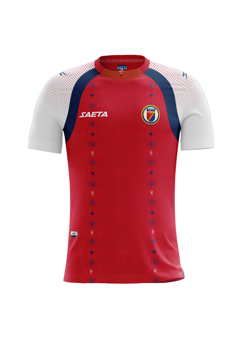 2025 Men's Haiti Soccer Team Fans Jersey Red