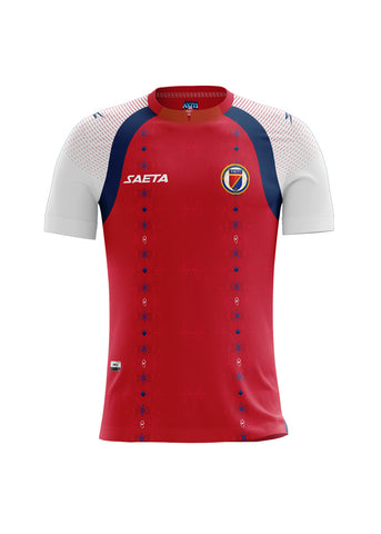 PRE SALE Men's Haiti Soccer Team Fans Jersey Red 2025
