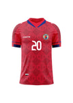 20 P. Men's Haiti Soccer Team Fans Jersey Red