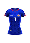 PRESALE Nº 1 T. Authentic Women's Haiti National Soccer Team Jersey Blue