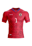 PRESALE Nº 1 T. Authentic Haiti  National Soccer Team Jersey Red