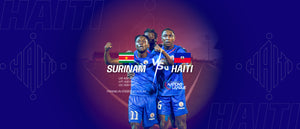 Saeta Men's Official Haiti National Soccer Team Jersey Blue