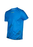 Men's Running Set - Shirt & 2-in-1 Shorts  Blue