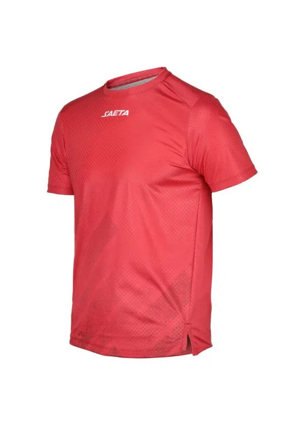 Men's Running Set - Shirt & 2-in-1 Shorts  Red