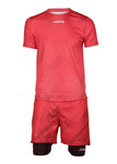 Men's Running Set - Shirt & 2-in-1 Shorts  Red